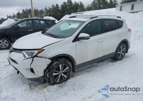 2016 Toyota Rav4 Xle из США, поврежденный, VIN 2T3RFREV7GW529529